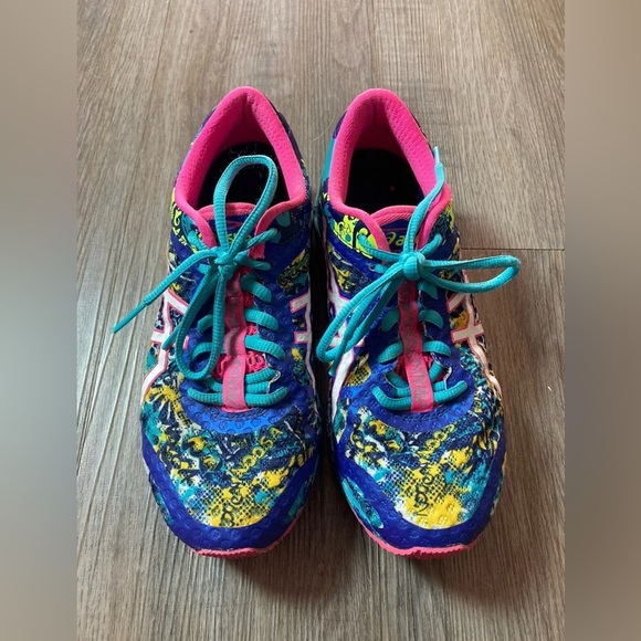 ASICS GEL-NOOSA TRI 11 TRIATHLON RUNNING TRAINER T676N SHOES WOMENS Size 6.5 - Picture 4 of 9